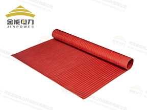 紅色常規(guī)防滑絕緣橡膠墊，常規(guī)防滑絕緣膠板，配電室防滑橡膠墊